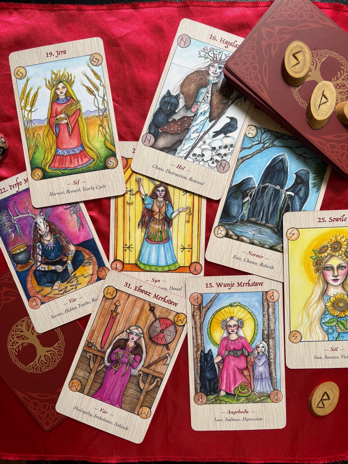 Runenorakel der nordischen Göttin