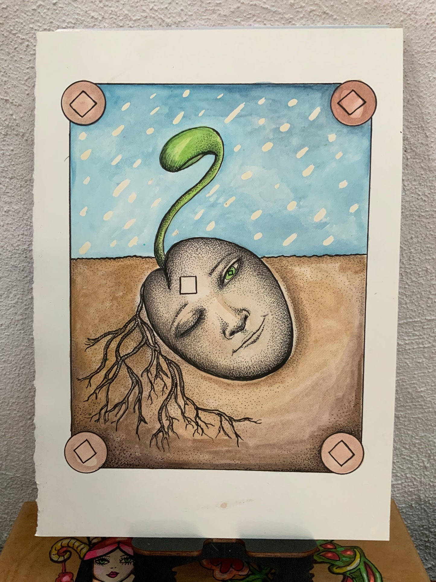 Ingwaz - Seed of Life [ from the Norse Goddess Rune Oracle Deck]