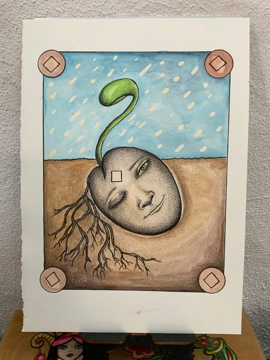 Ingwaz - Seed of Life [ from the Norse Goddess Rune Oracle Deck]