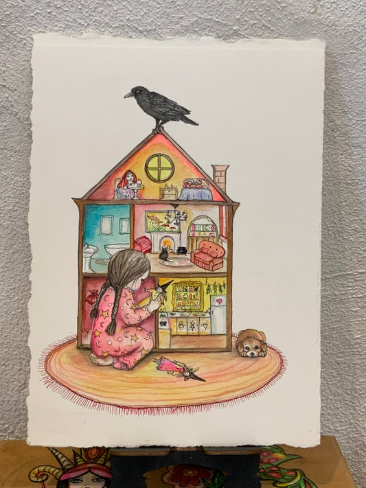 Ravens Dolls House.[ From the Wlyder Ones Oracle]