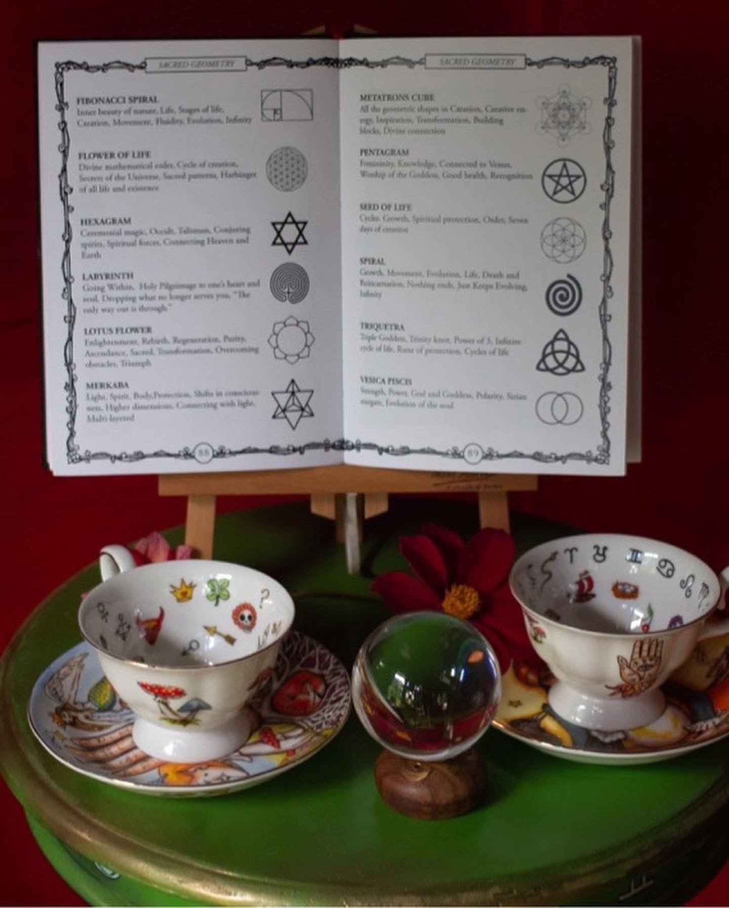 Symbols for Divination ; An illustrated guide for Fortune Tellers