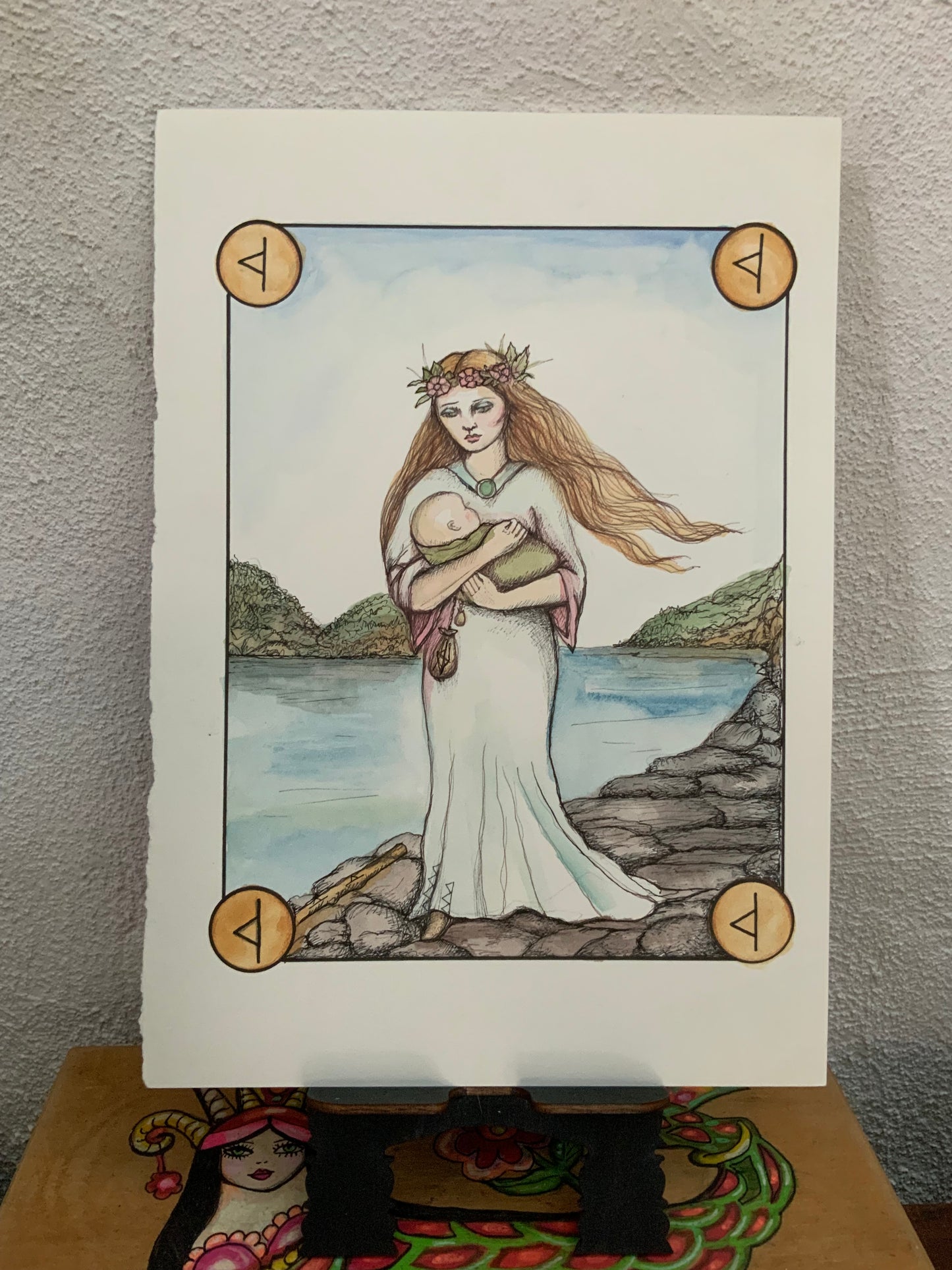 Purisaz Merkstave [from the Norse Goddess Rune Oracle Deck]