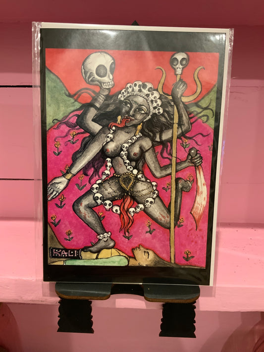 Kali Art Card [blank inside]