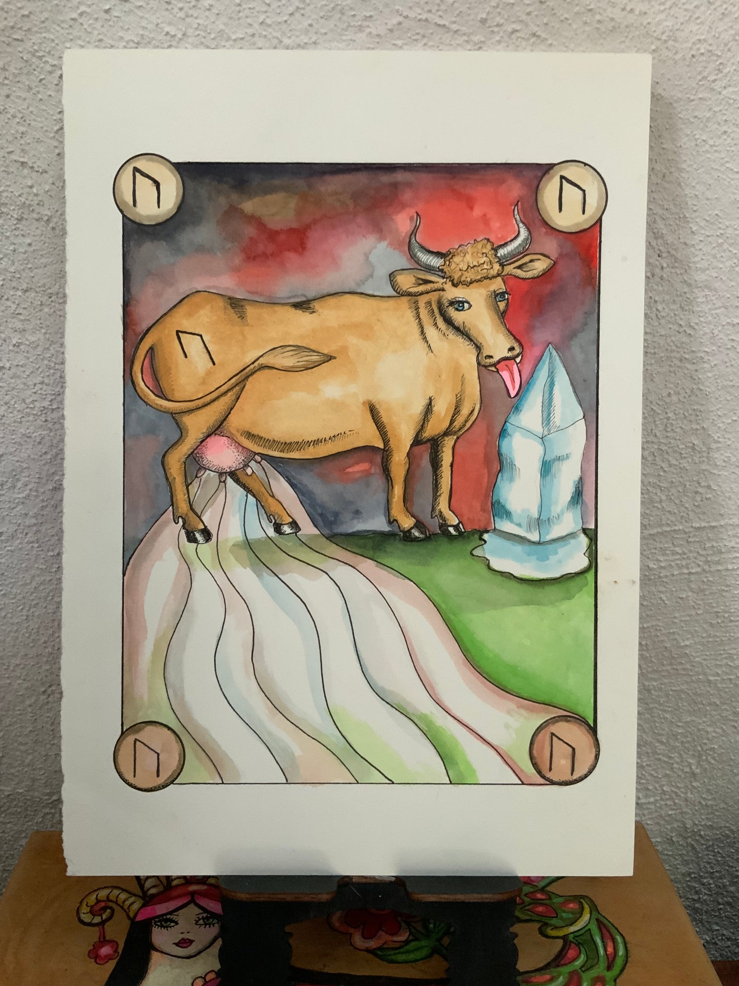 Uruz [from the Norse Goddess Rune Oracle Deck]