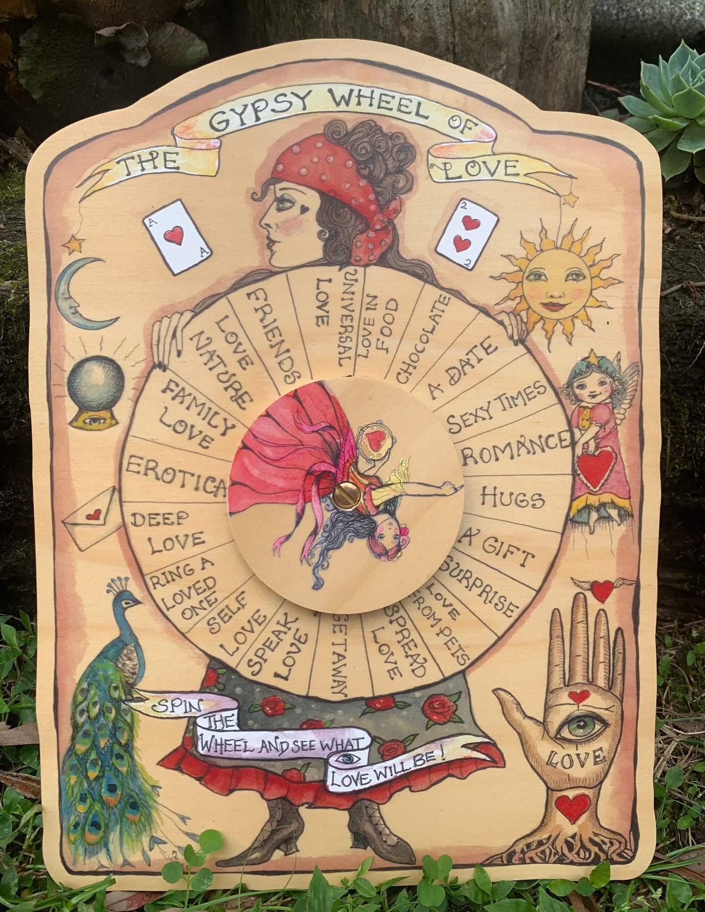 Gypsy Love Fortune Wheel