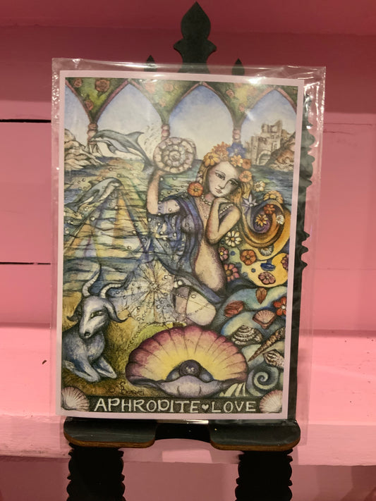 Aphrodite art card [blank inside]