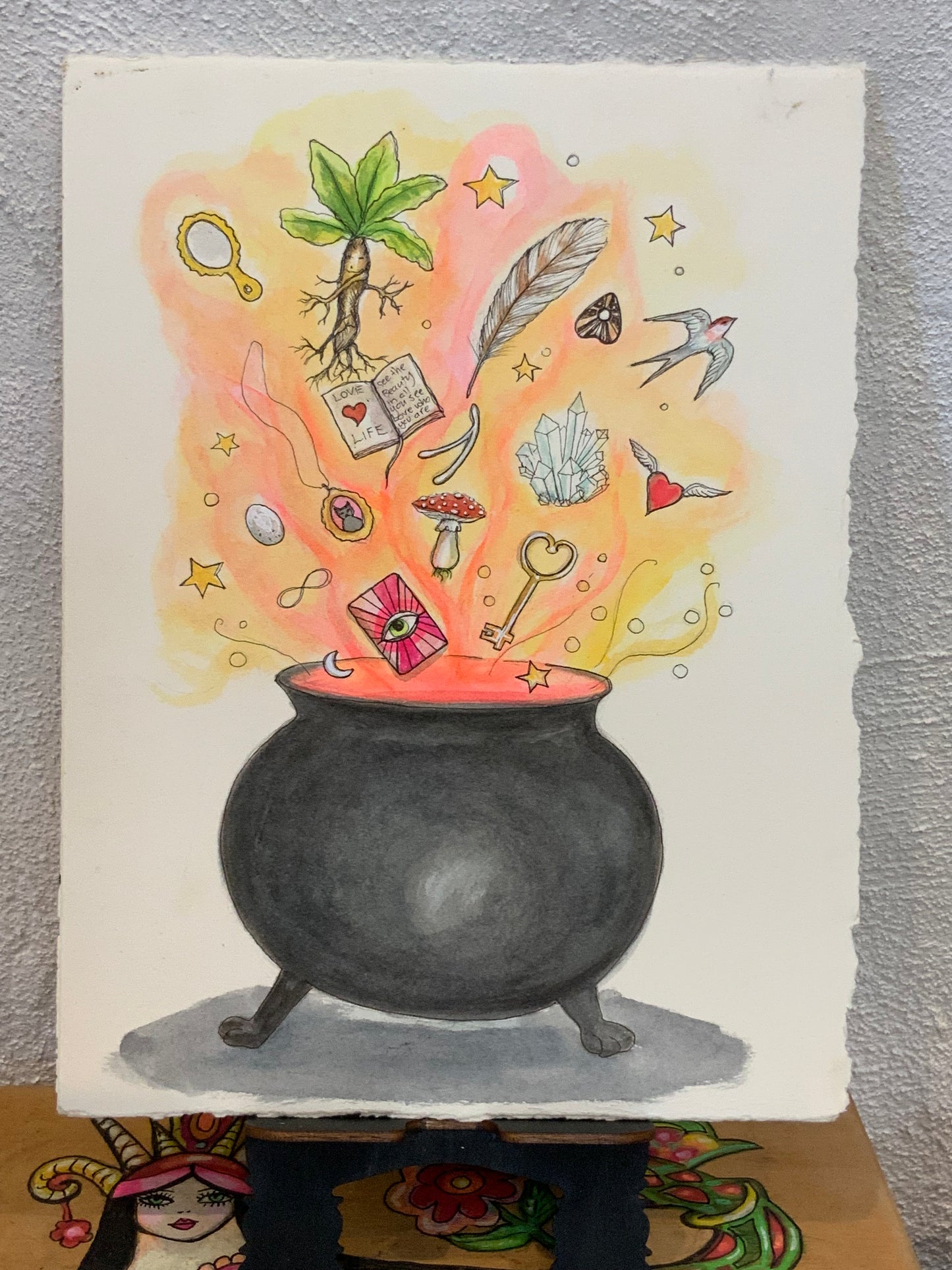 Magic Cauldron .[ From the Wlyder Ones Oracle]