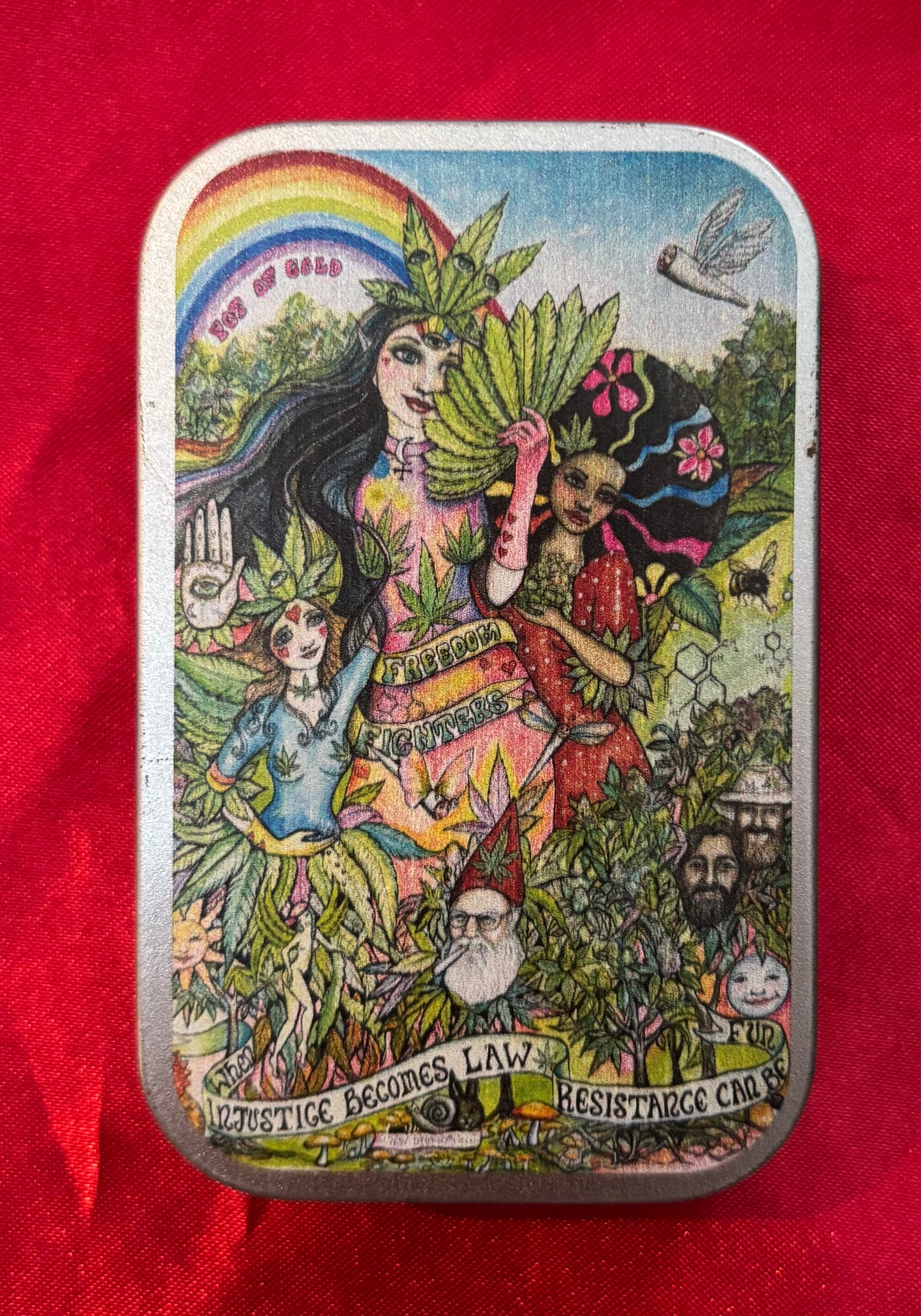 Nimbin MardiGrass fun limited edition tin.