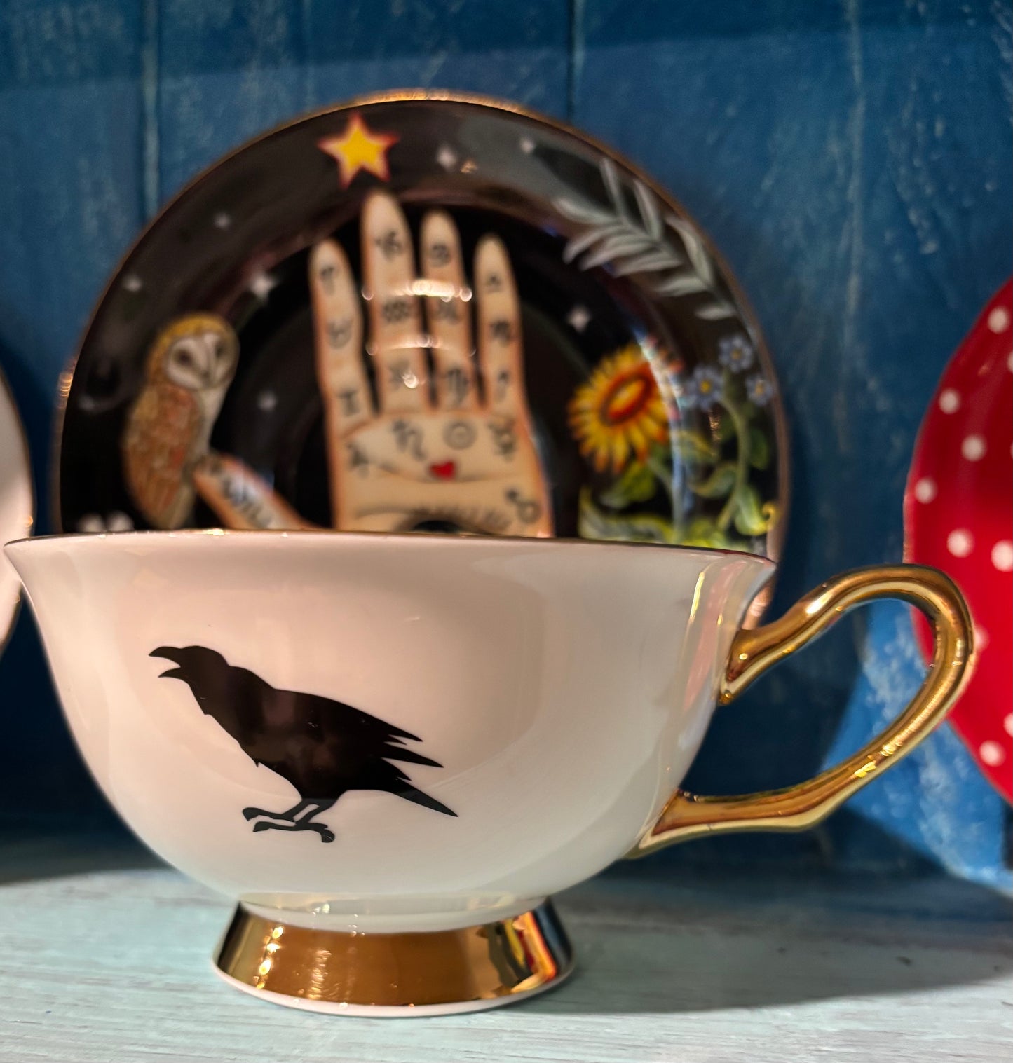 Destiny Limited edition Divination tea cup and saucer